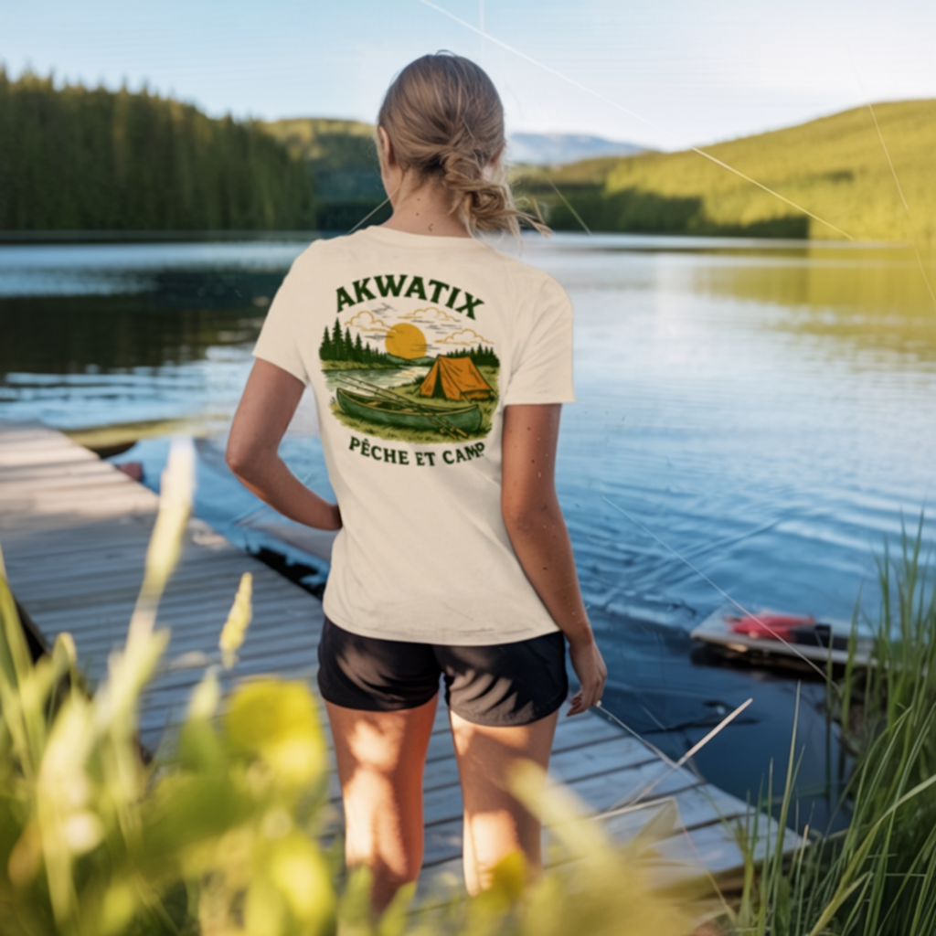 T-shirt Pêche & Camp II