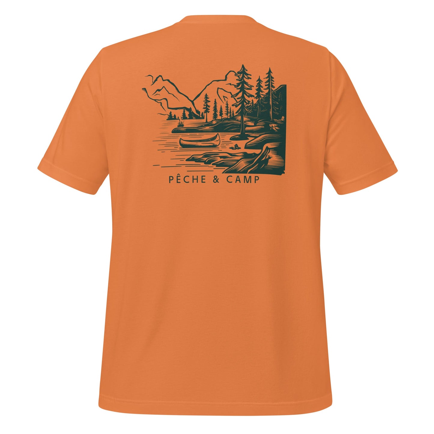 Casual T-Shirt Pêche et Camp - Akwatix