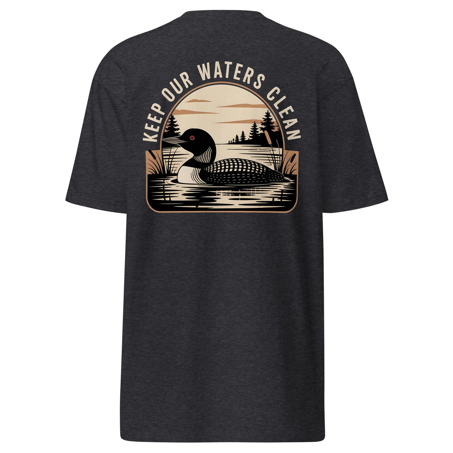 Loon - Premium heavyweight tee - Akwatix