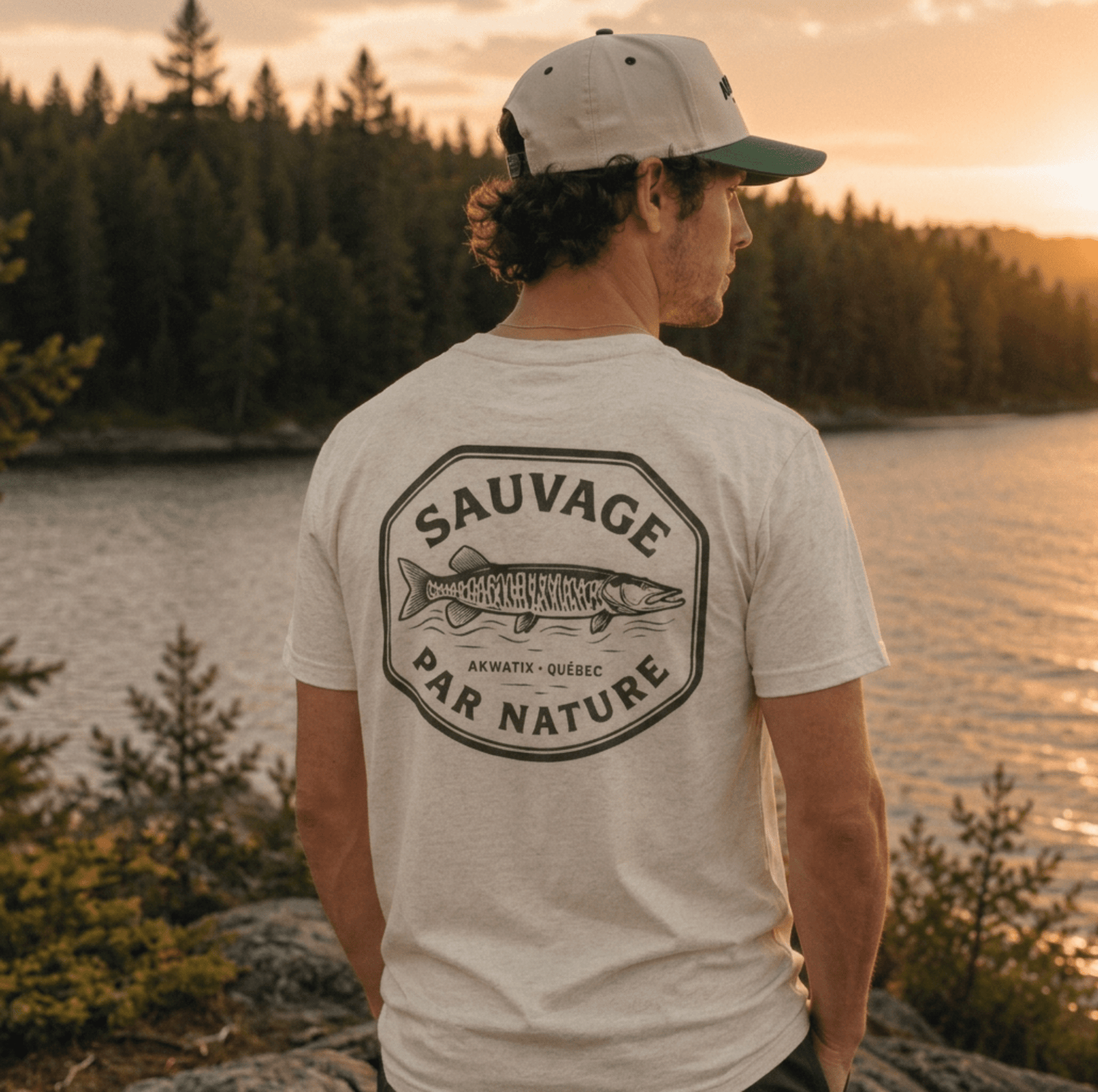 Muskie Sauvage Tee - Akwatix