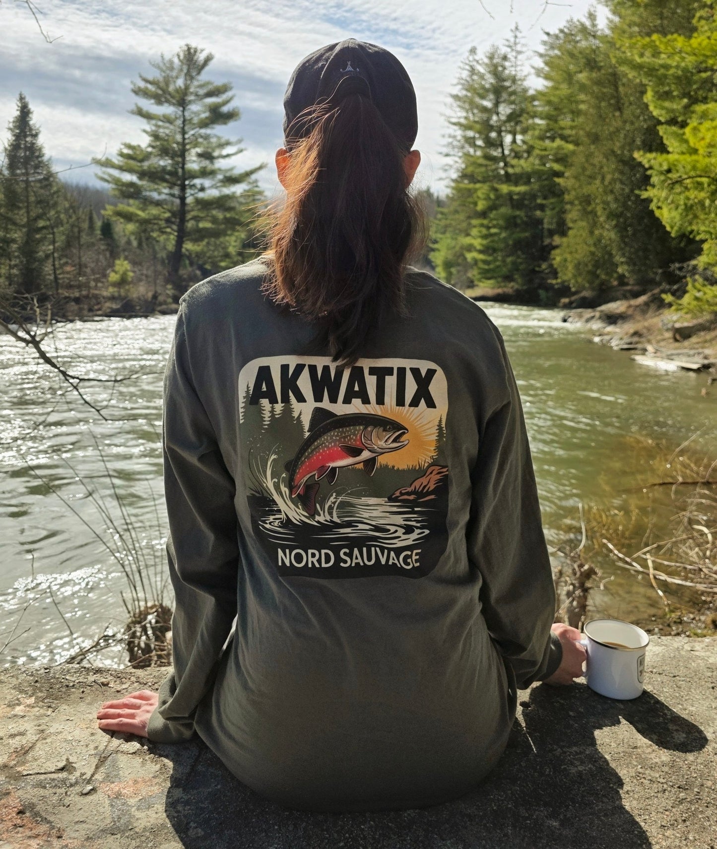 Native Trout Long Sleeve Tee - Akwatix
