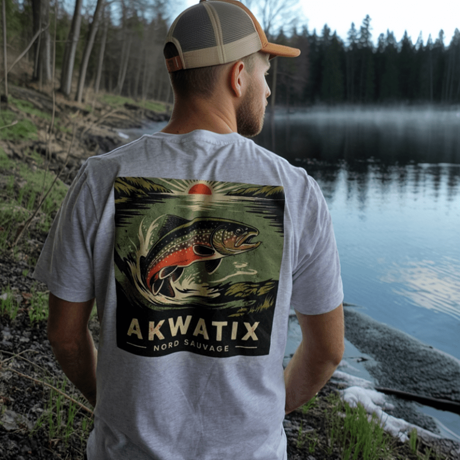 Omble de fontaine — T-shirt - Akwatix