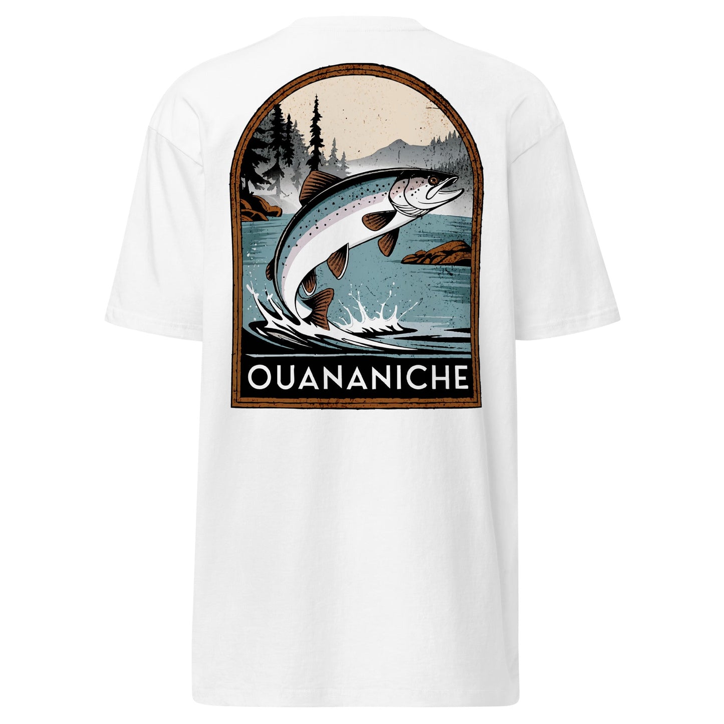 Ouananiche premium heavyweight tee - Akwatix
