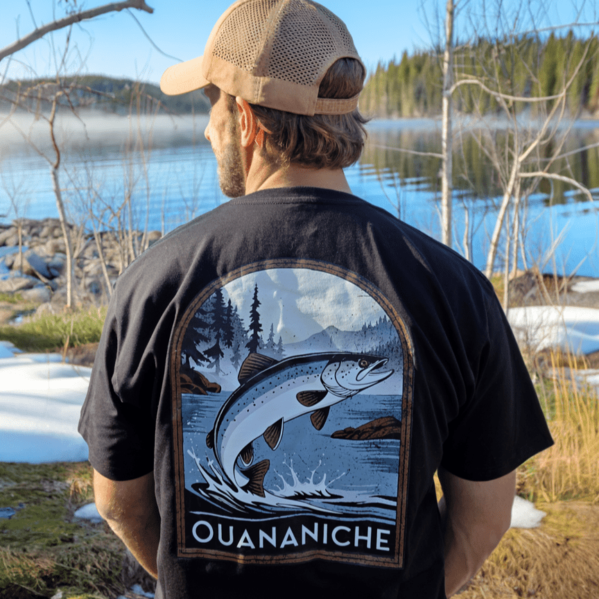 Ouananiche premium heavyweight tee - Akwatix