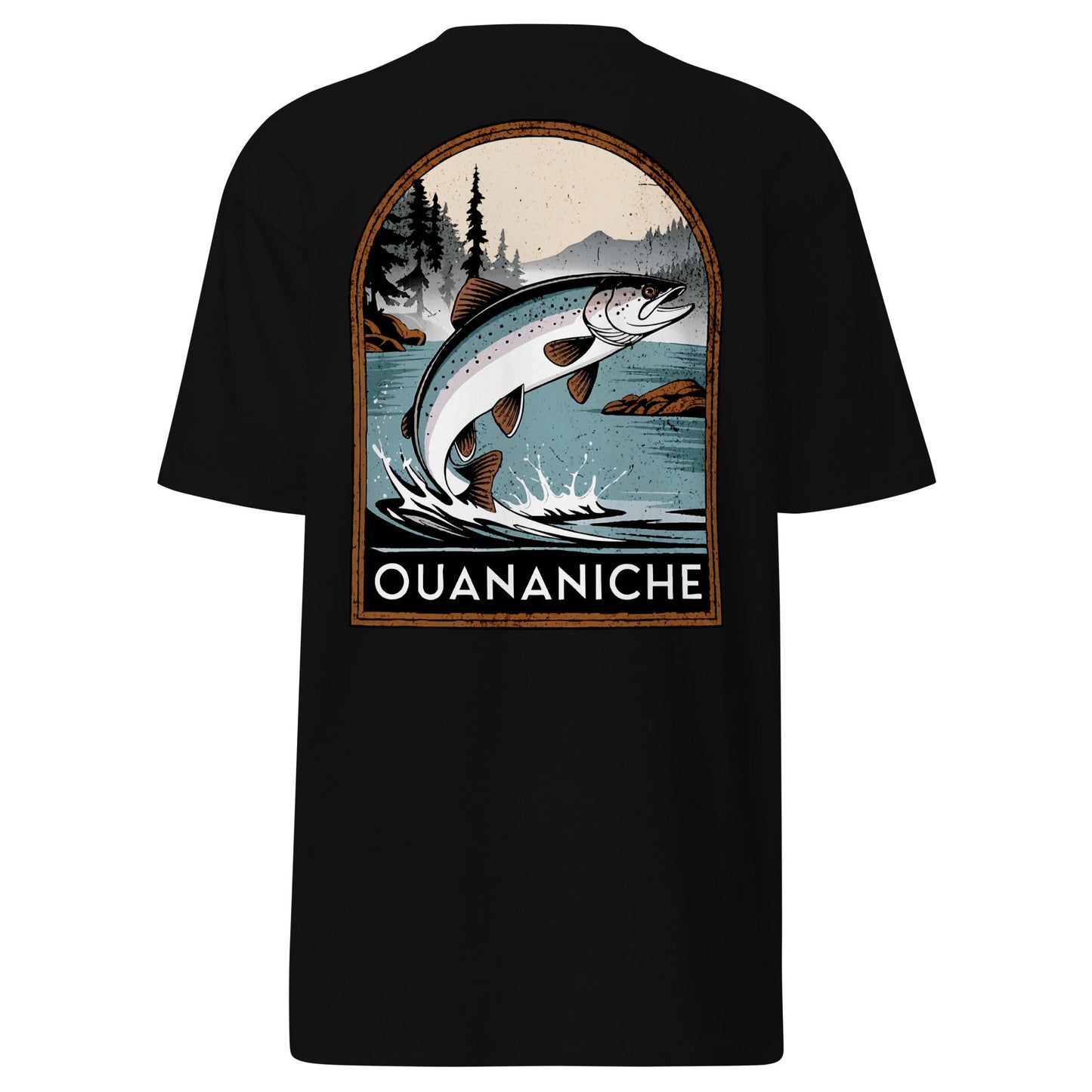 Ouananiche premium heavyweight tee - Akwatix