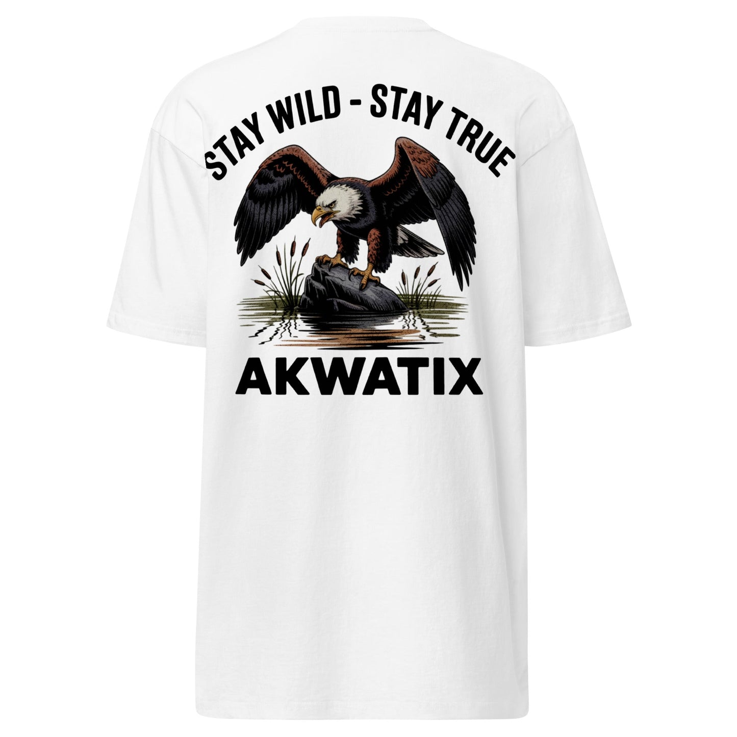 Premium Eagle tee - Akwatix