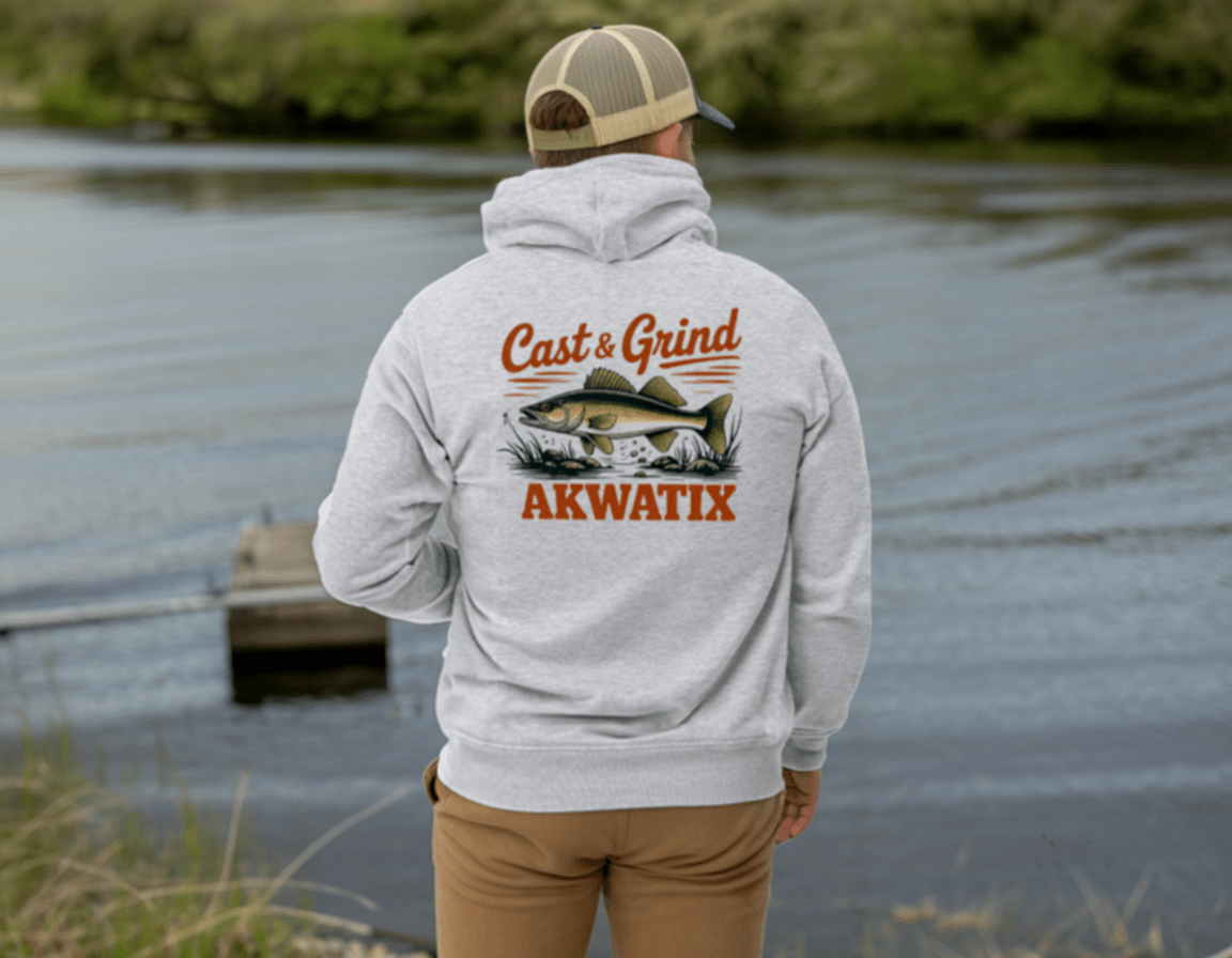 The Walleye Hoodie - Akwatix