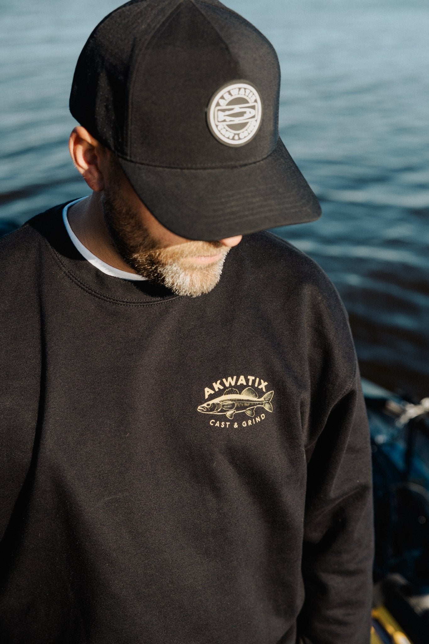 Unisex Premium Walleye Sweatshirt - Akwatix