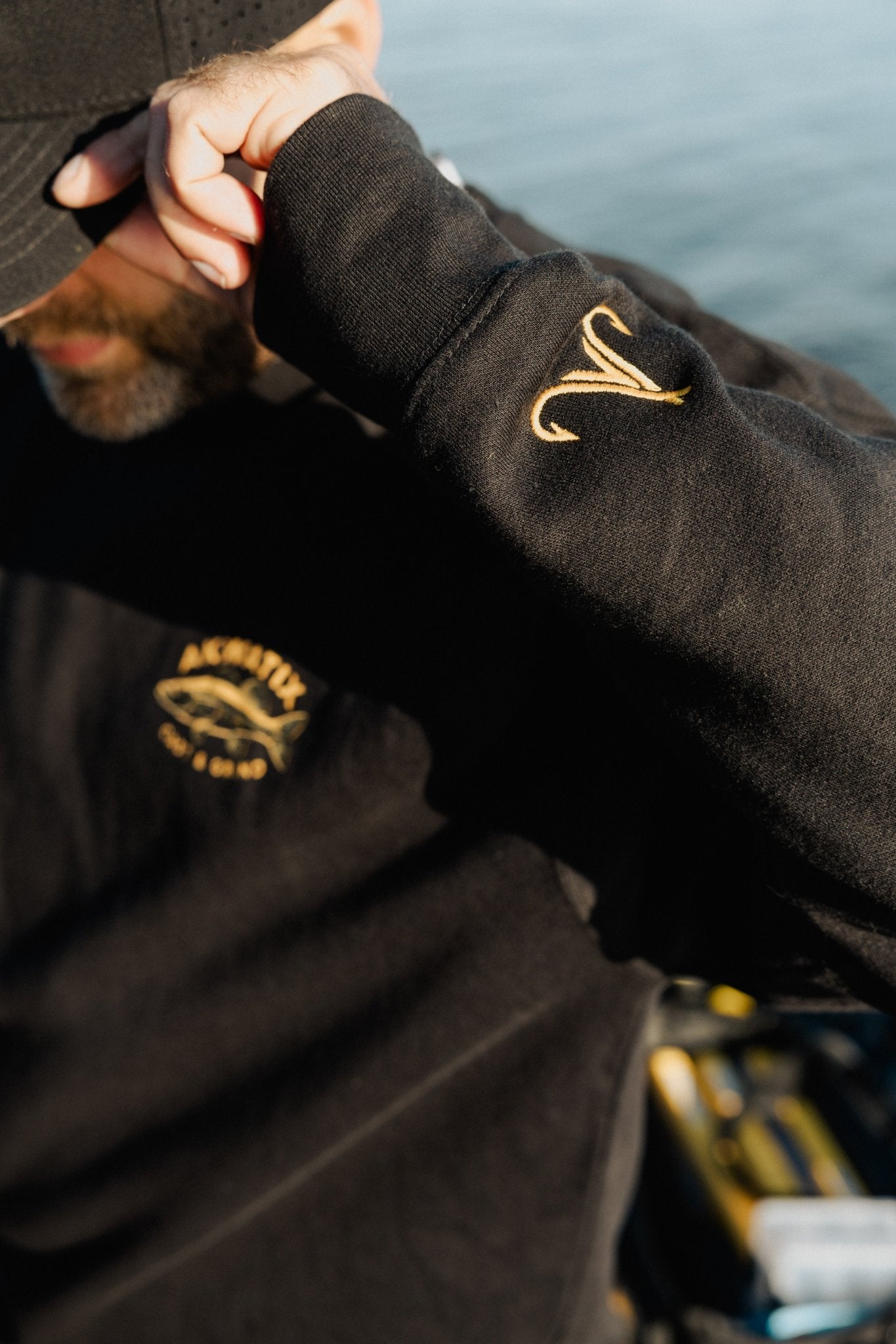 Unisex Premium Walleye Sweatshirt - Akwatix