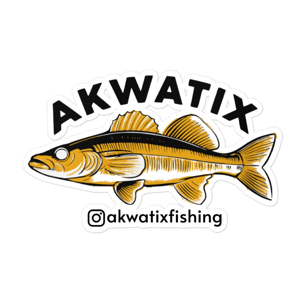 Walleye Sticker – Akwatix Original - Akwatix