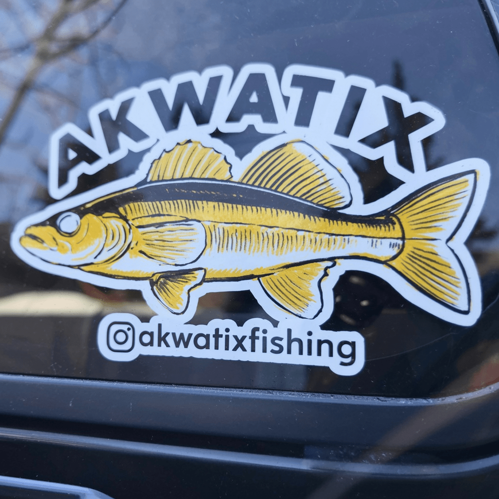 Walleye Sticker – Akwatix Original - Akwatix