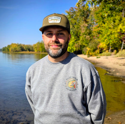 Traditionnal Trout Premium Crewneck - Akwatix