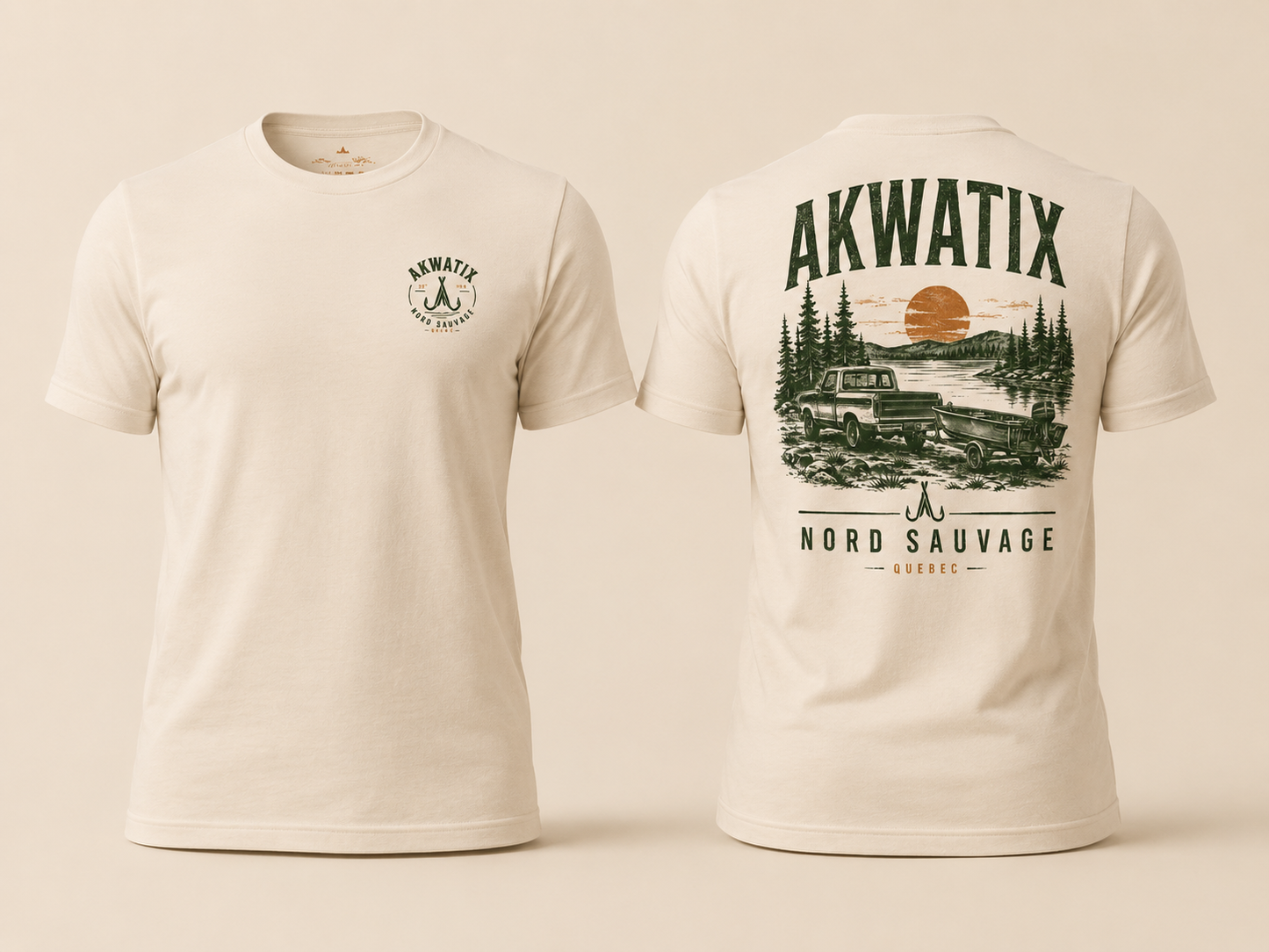 Nord Sauvage Tee — Boat Launch
