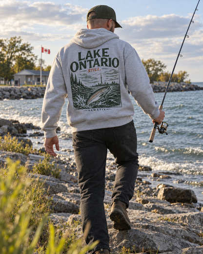Lake Ontario "Still" Hoodie - Akwatix