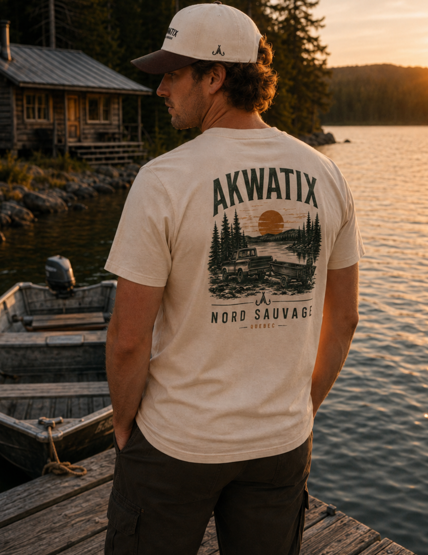 Nord Sauvage Tee — Boat Launch