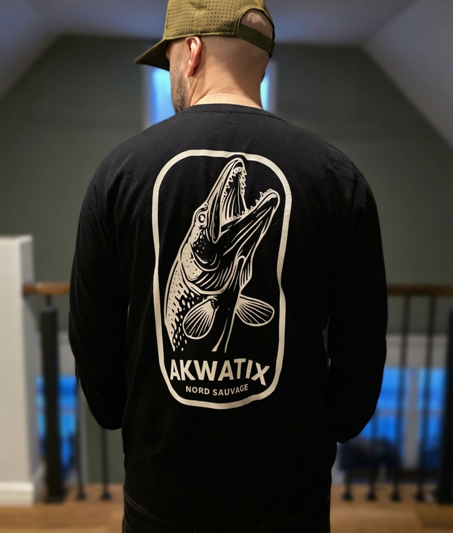 Manches longues Brochet du Nord (Ajusté)