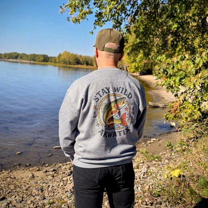 Traditionnal Trout Premium Crewneck - Akwatix