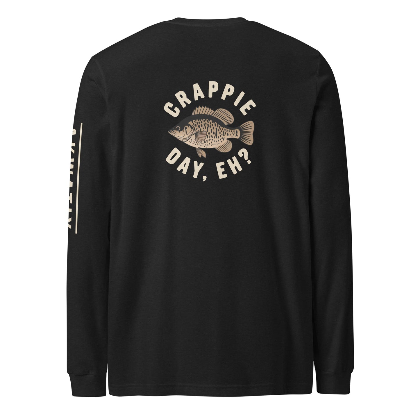 Black Crappie Long Sleeve - Akwatix