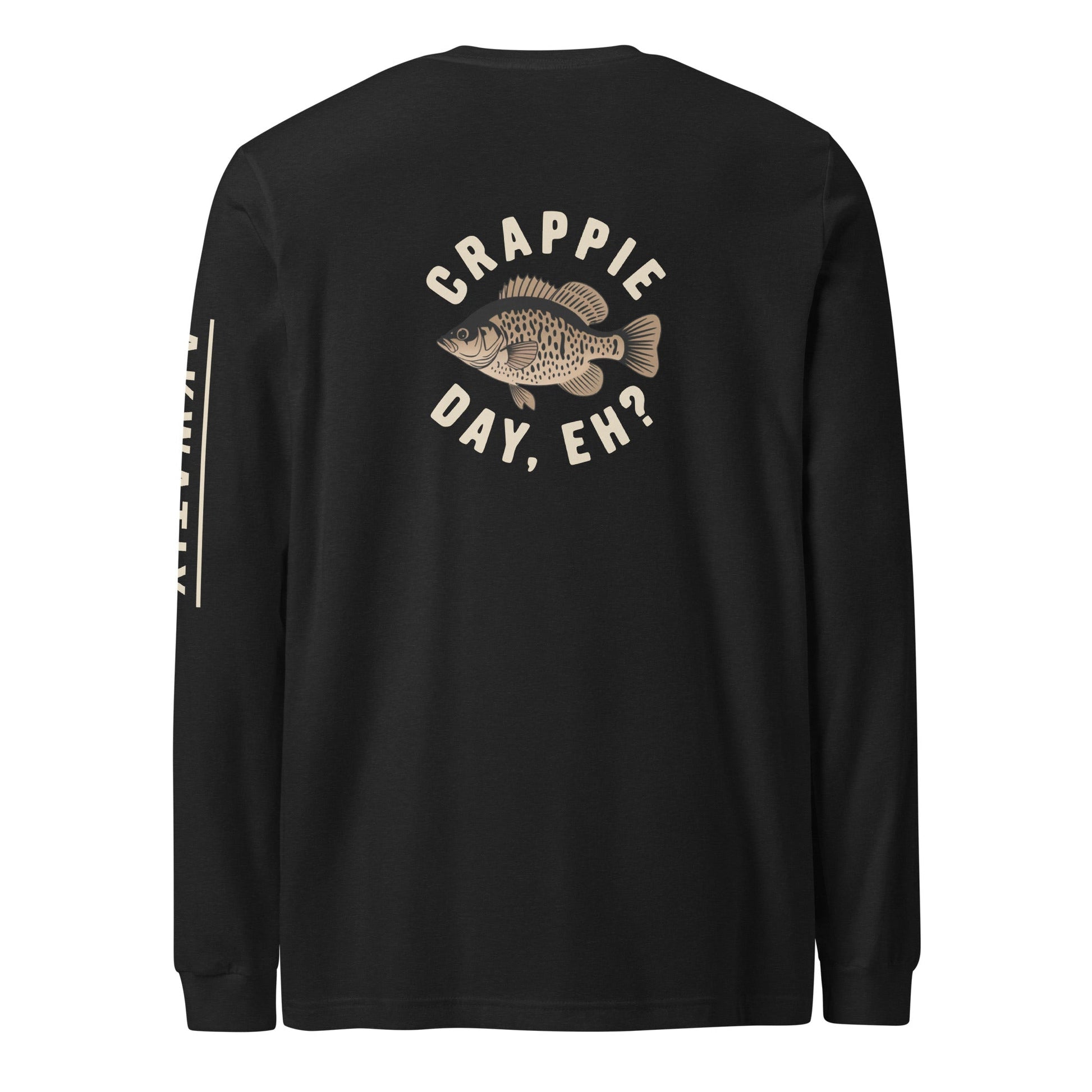 Black Crappie Long Sleeve - Akwatix