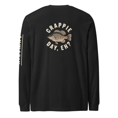 Black Crappie Long Sleeve - Akwatix