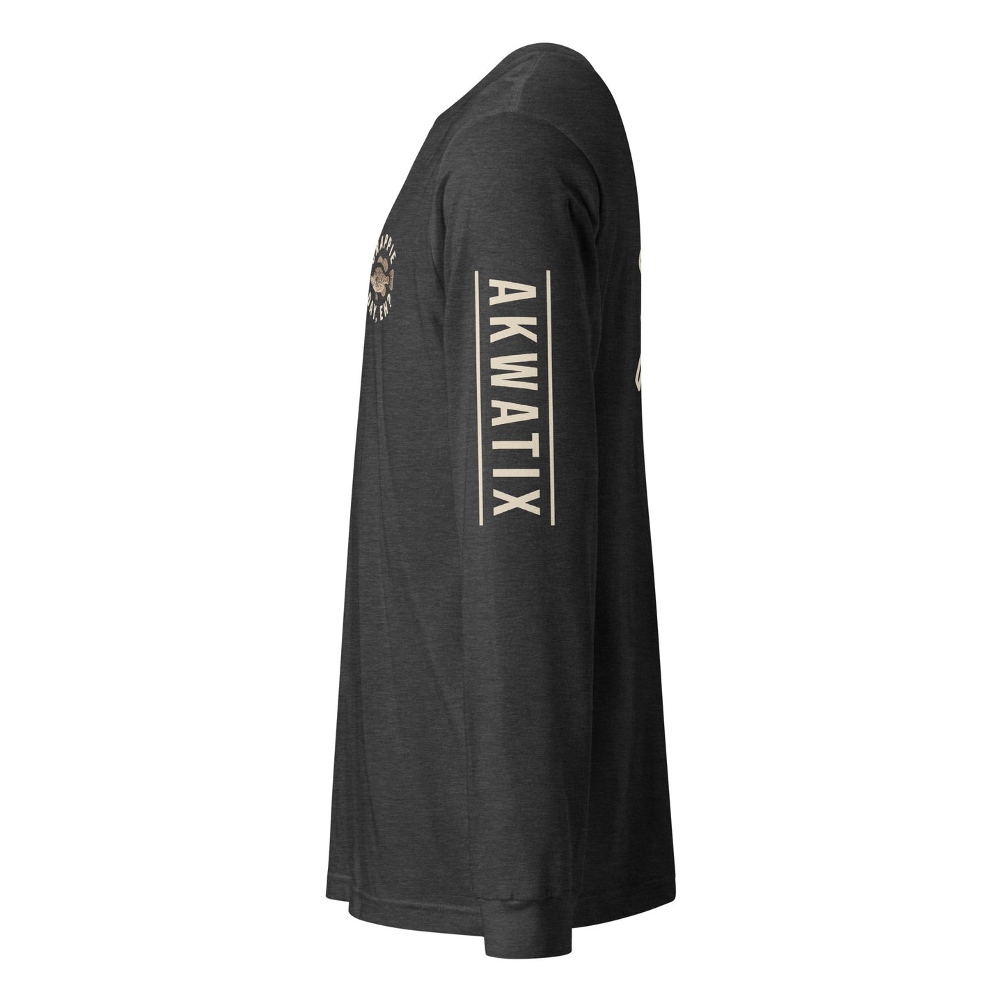 Black Crappie Long Sleeve - Akwatix