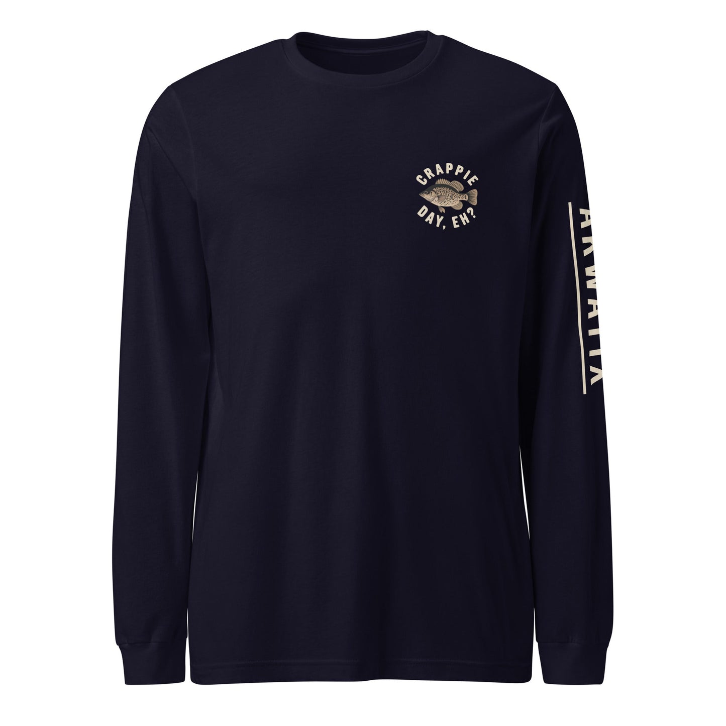 Black Crappie Long Sleeve - Akwatix