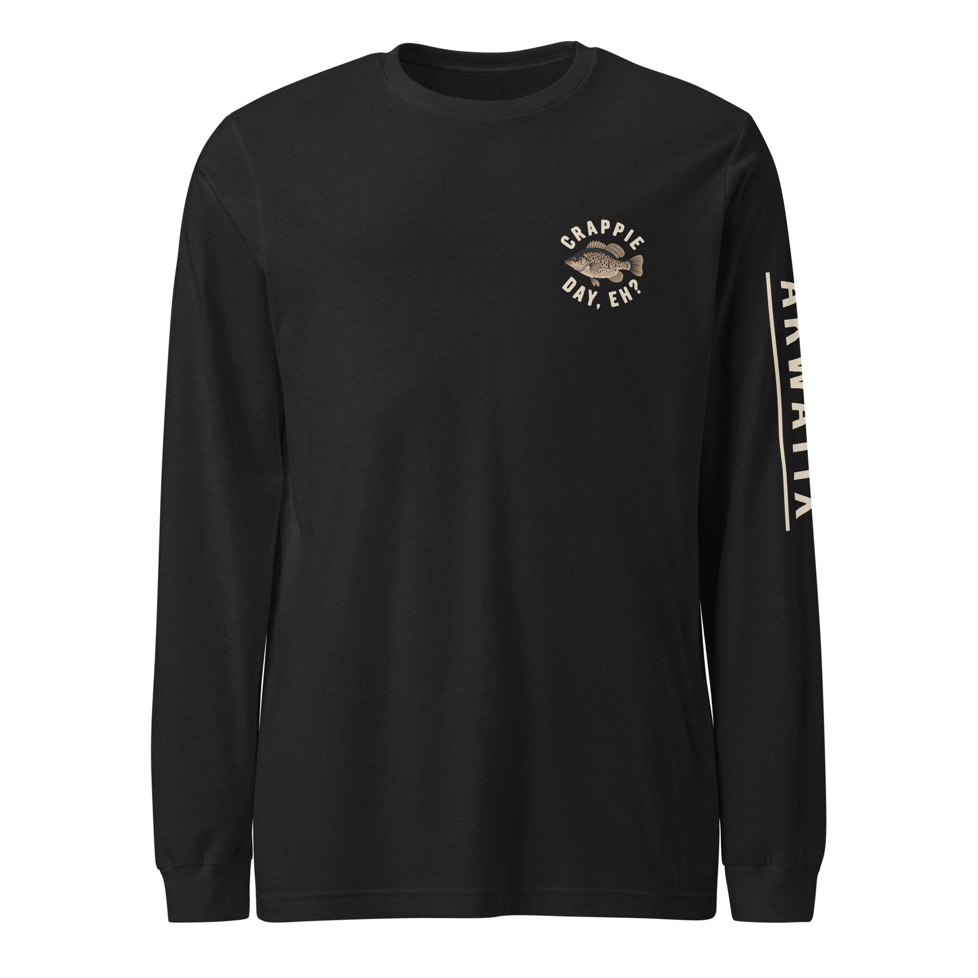 Black Crappie Long Sleeve - Akwatix