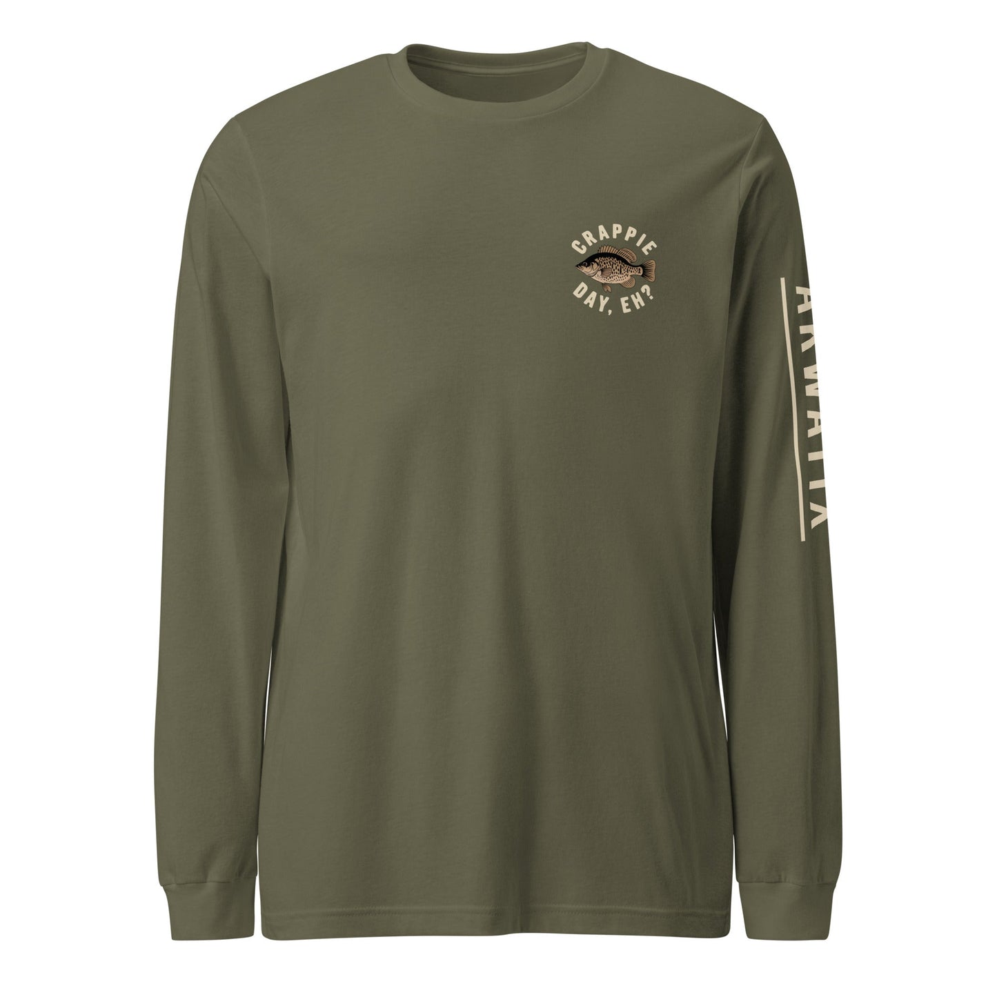 Black Crappie Long Sleeve - Akwatix
