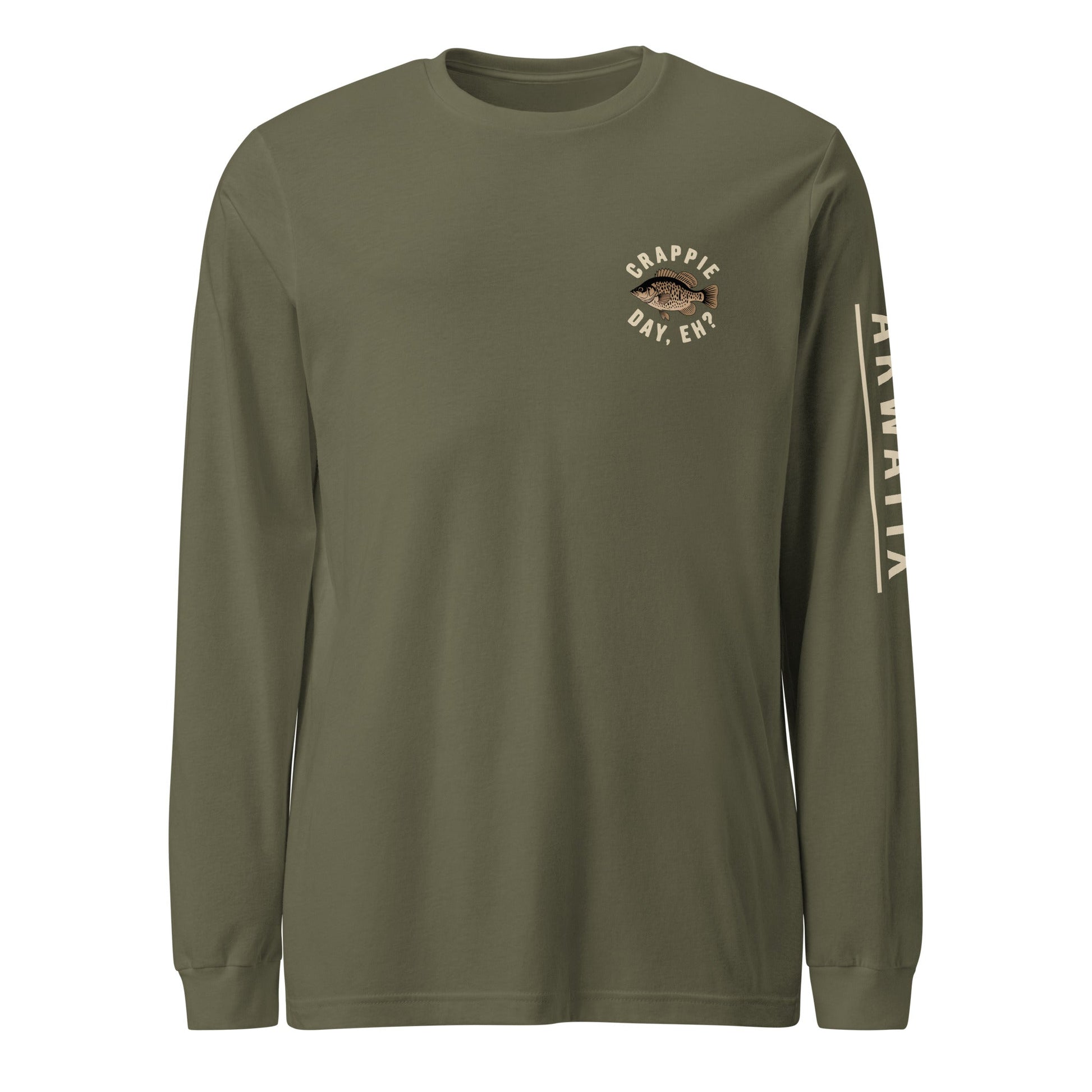 Black Crappie Long Sleeve - Akwatix