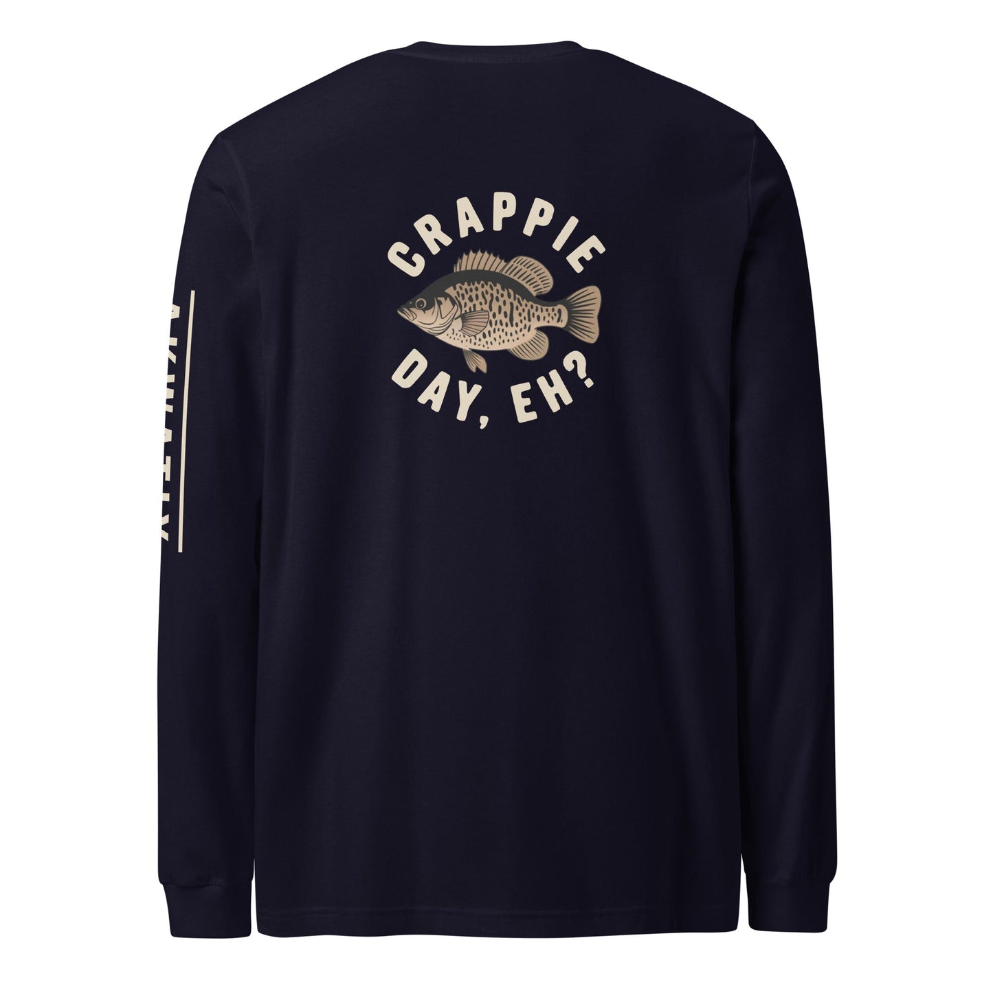 Black Crappie Long Sleeve - Akwatix