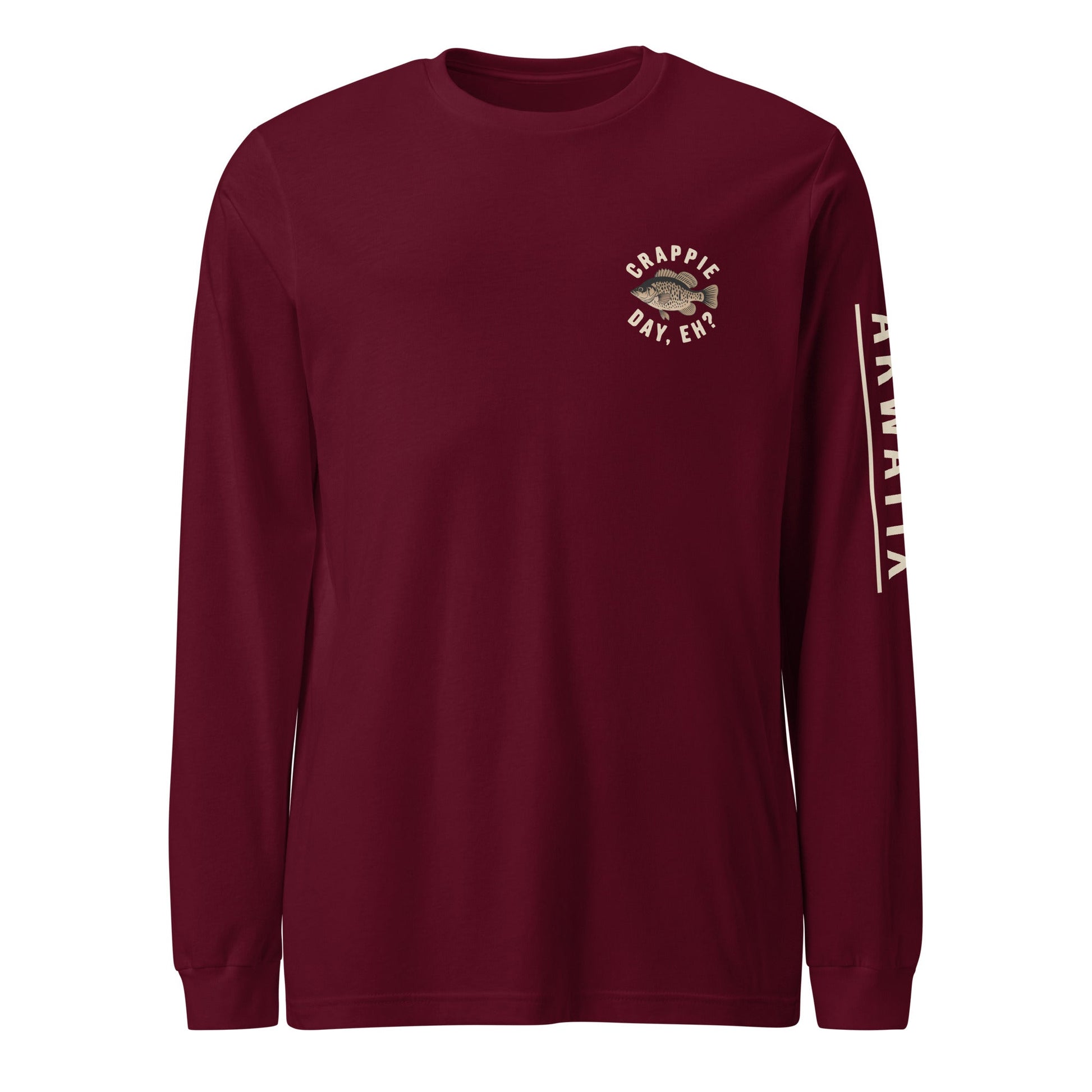 Black Crappie Long Sleeve - Akwatix