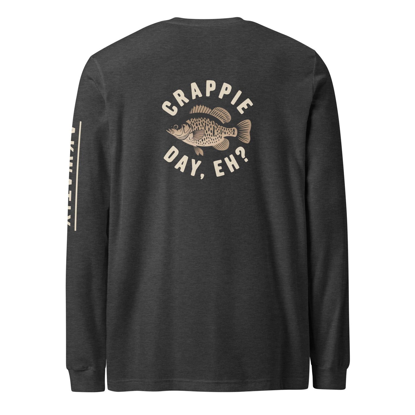 Black Crappie Long Sleeve - Akwatix
