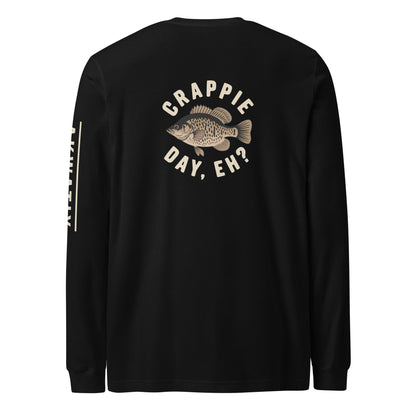 Black Crappie Long Sleeve - Akwatix