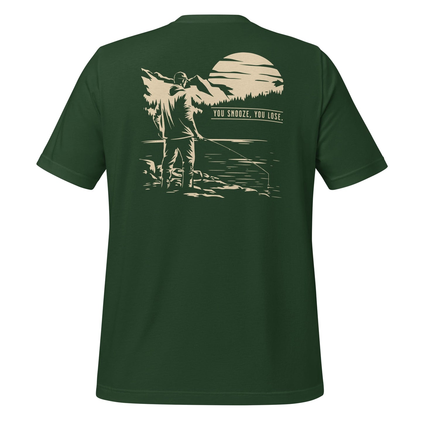 Casual T-Shirt Akwatix "You Snooze, You Lose" - Akwatix
