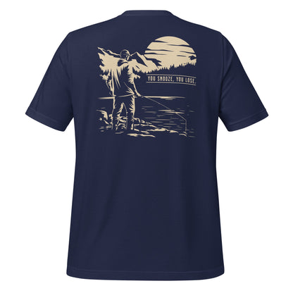 Casual T-Shirt Akwatix "You Snooze, You Lose" - Akwatix