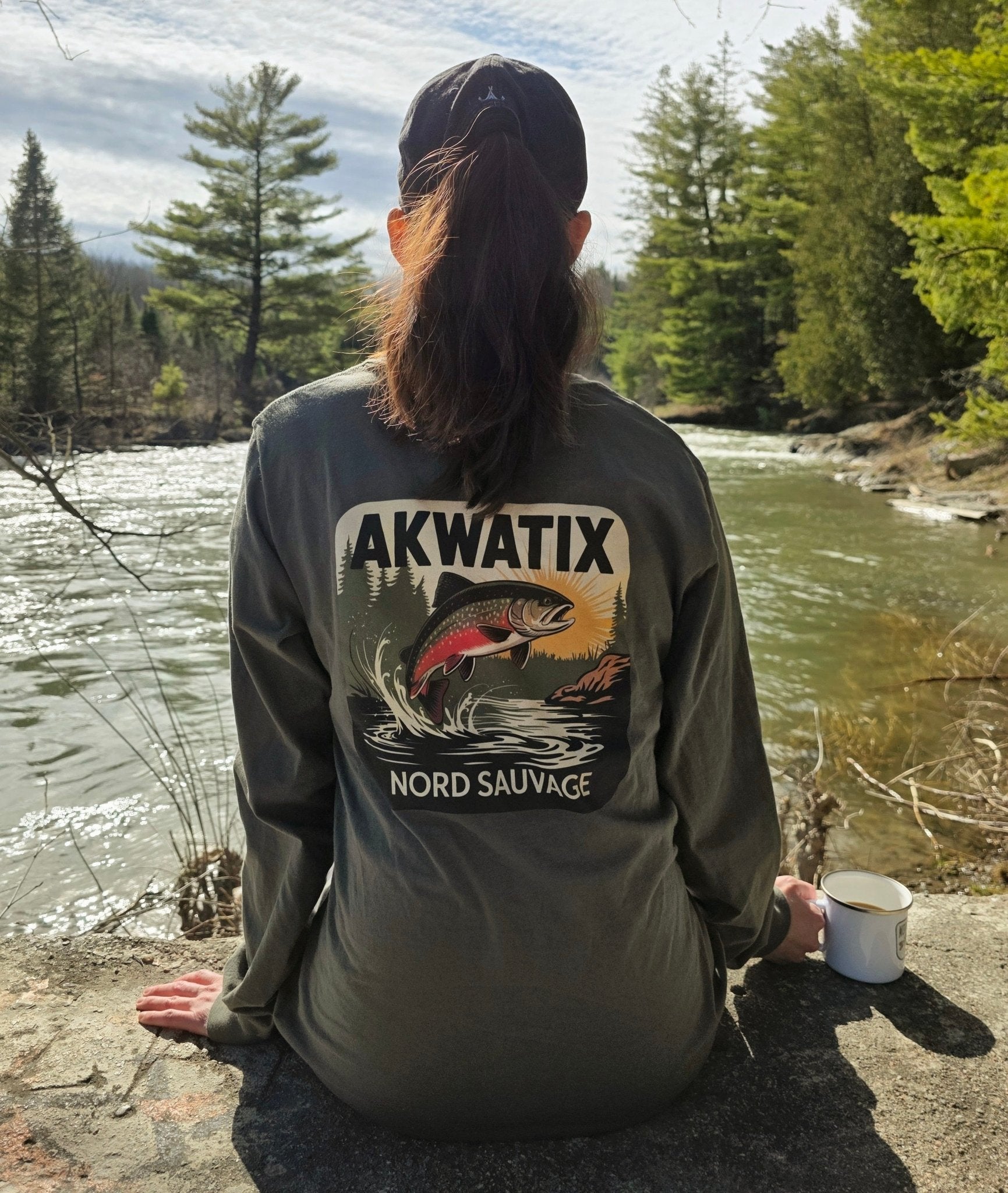 Native Trout Long Sleeve Tee - Akwatix