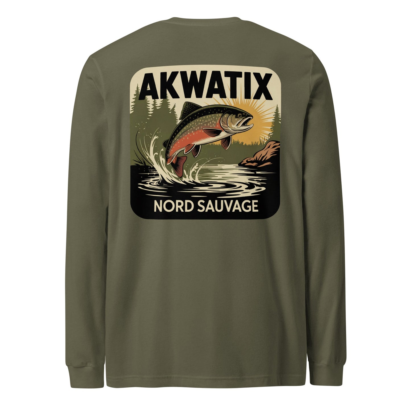 Native Trout Long Sleeve Tee - Akwatix