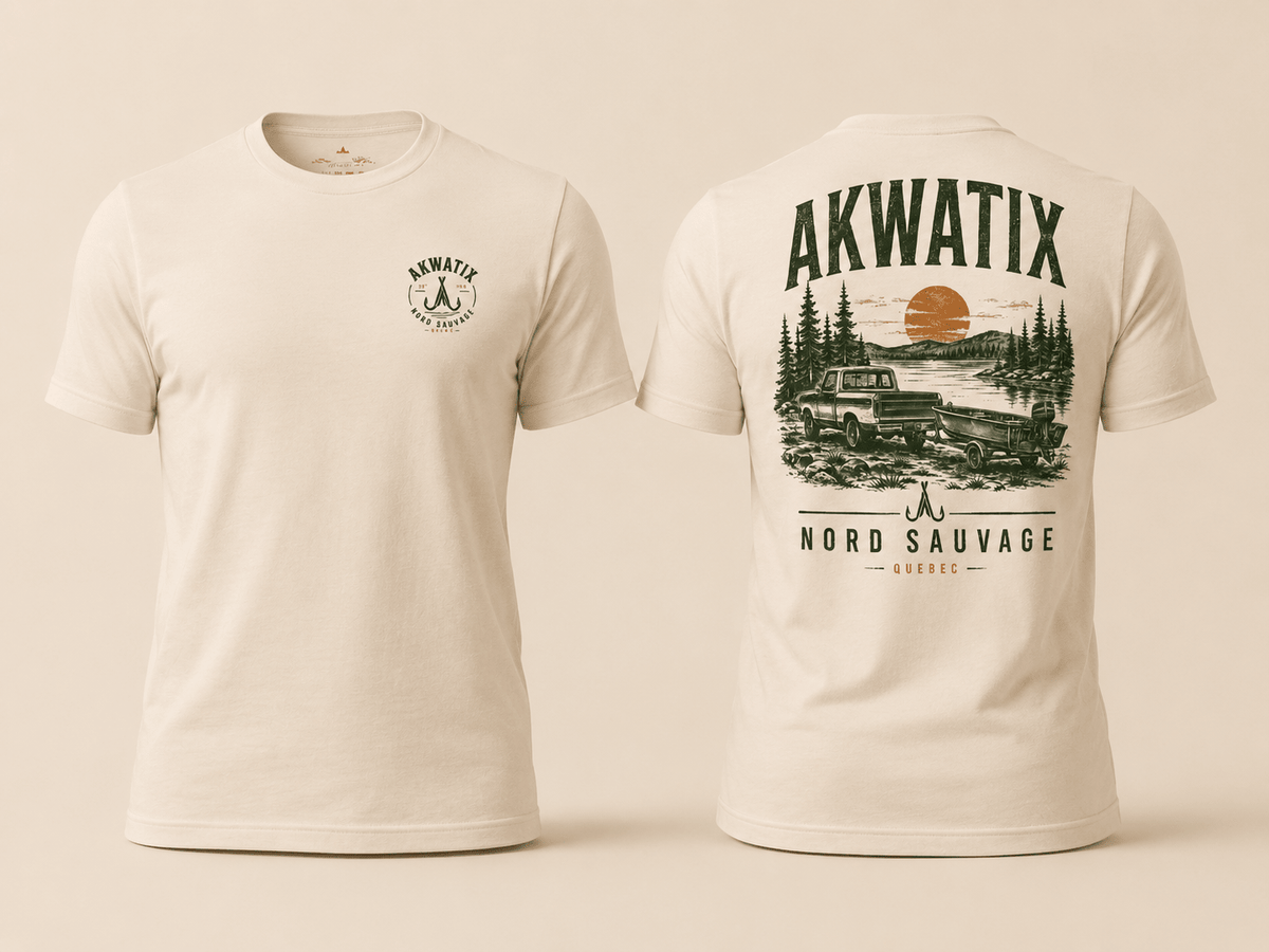 Nord Sauvage Tee — Boat Launch - Akwatix