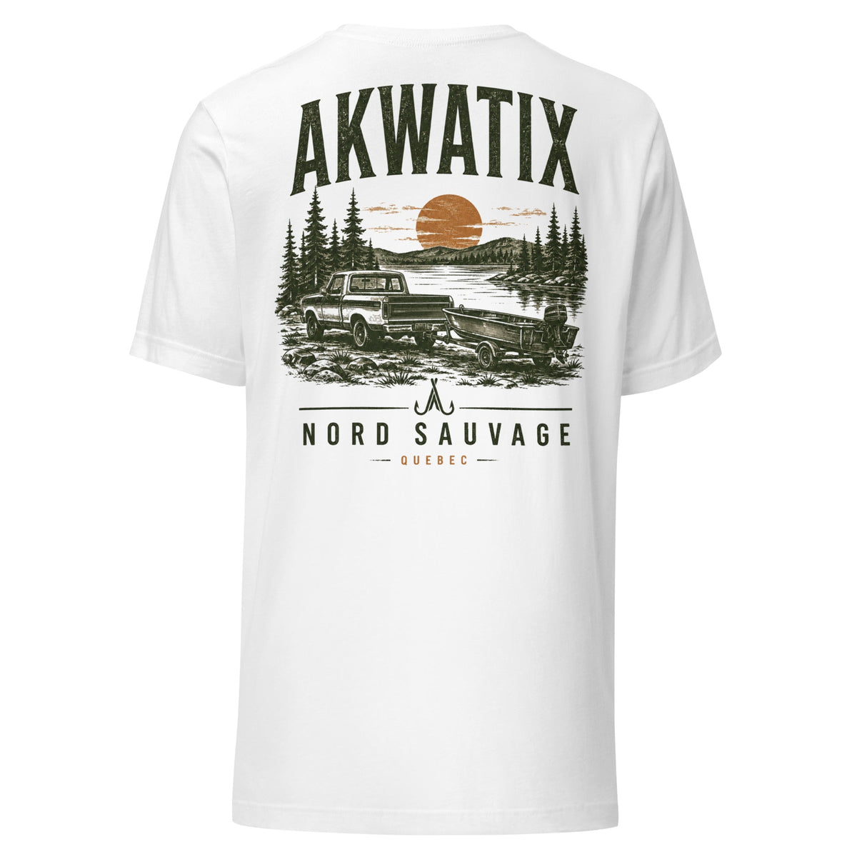 Nord Sauvage Tee — Boat Launch - Akwatix
