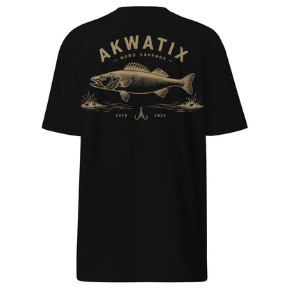 Nord Sauvage Walleye Tee — Heavyweight Graphic Tee - Akwatix