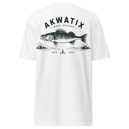 Nord Sauvage Walleye Tee — Heavyweight Graphic Tee - Akwatix