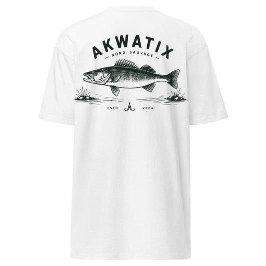 Nord Sauvage Walleye Tee — Heavyweight Graphic Tee - Akwatix