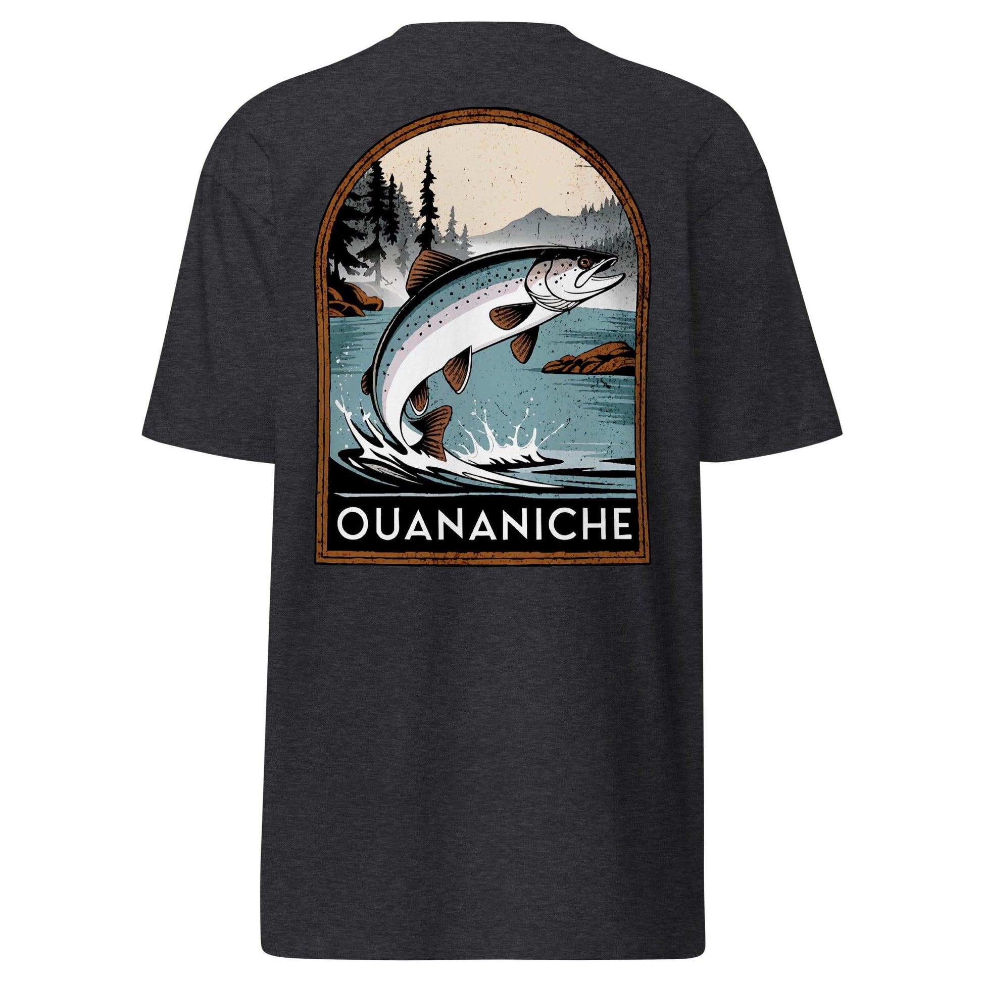 Ouananiche premium heavyweight tee - Akwatix