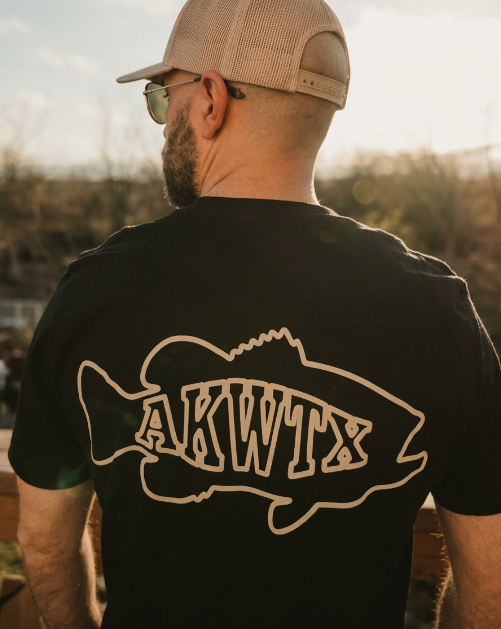 AKWTX Bass Outline Tee - Akwatix