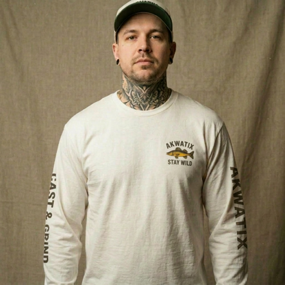 Cast & Grind Long Sleeve - Walleye Edition - Akwatix