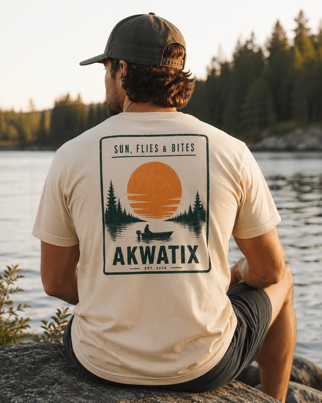 Sun, Flies & Bites Tee - Akwatix