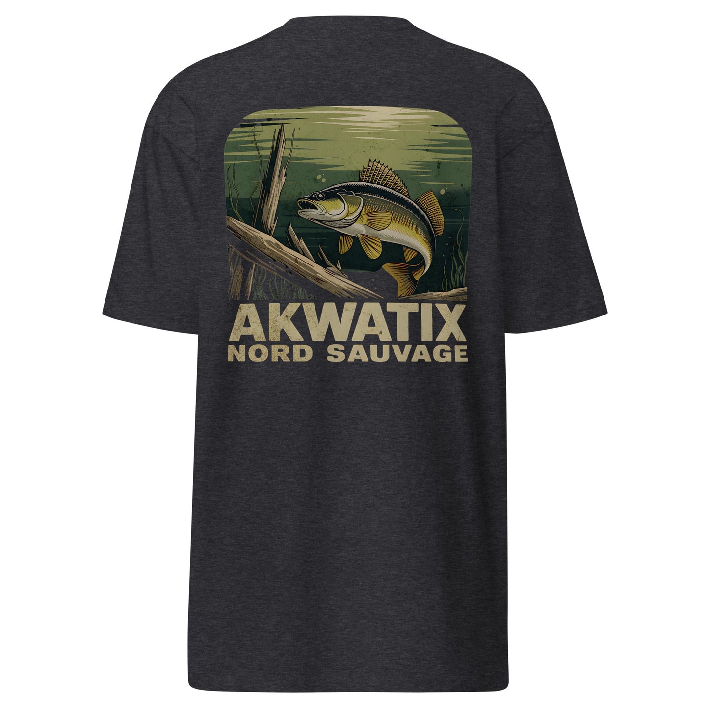 Territoire sauvage heavyweight tee - Akwatix