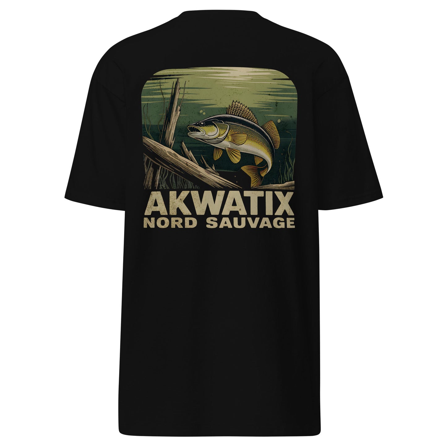 Territoire sauvage heavyweight tee - Akwatix