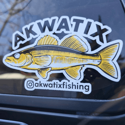 Walleye Sticker – Akwatix Original - Akwatix